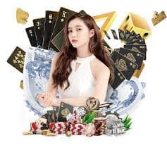 Antarmuka Dragon Tiger yang menampilkan kartu Dragon dan Tiger